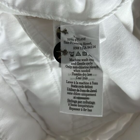 Everlane Organic Cotton The Phoebe Trouser in White
Size 6 - Picture 9 of 13